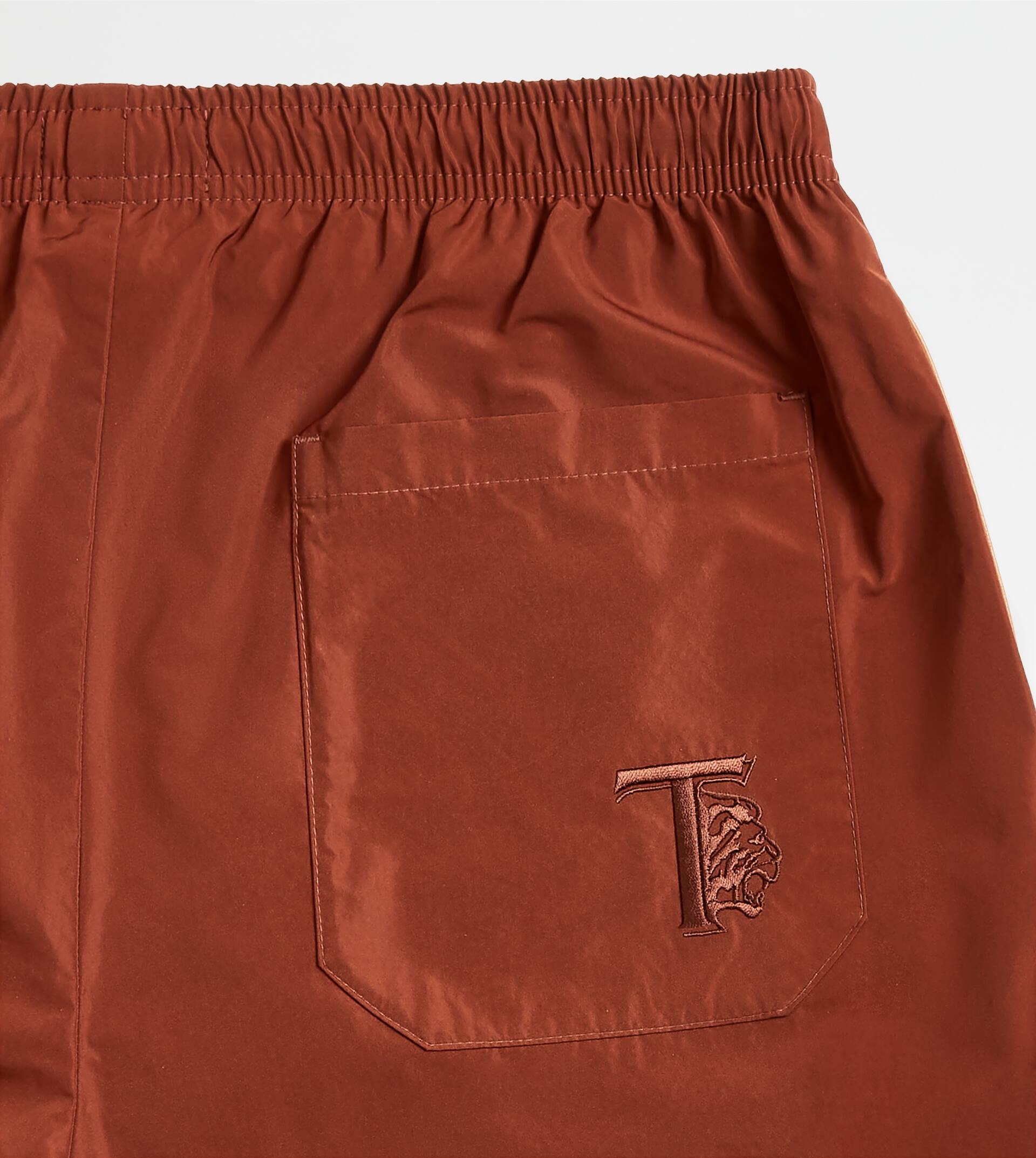 SWIM SHORTS - BROWN - 5