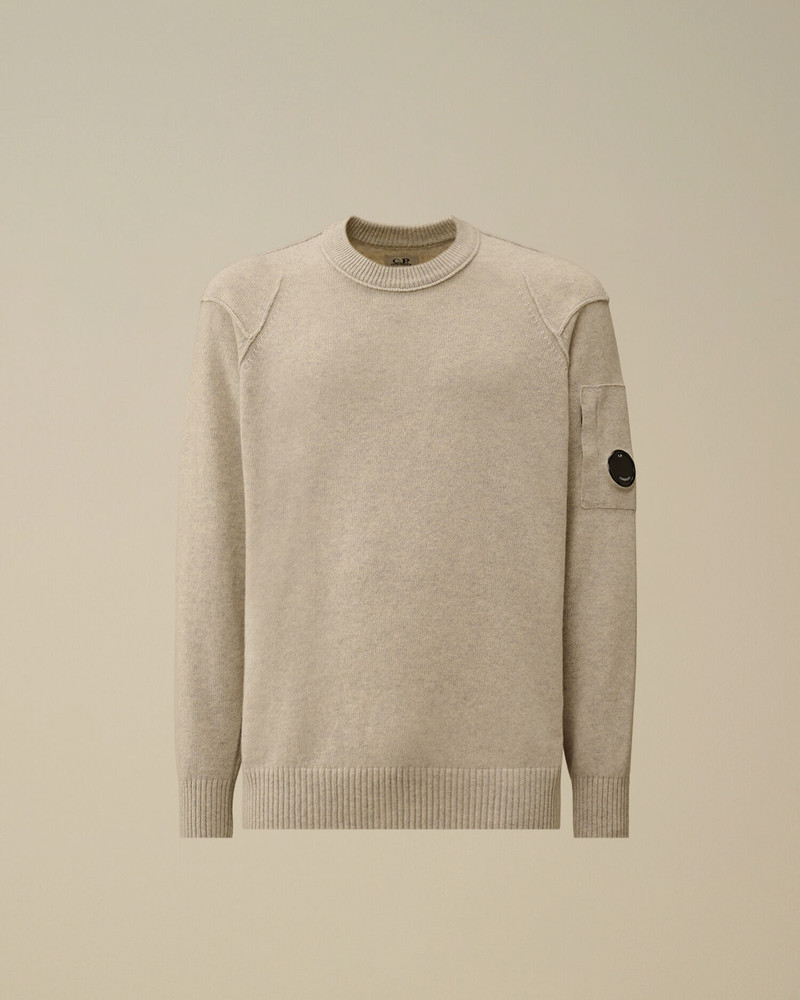 Lambswool GRS Crewneck Lens Sweater 1