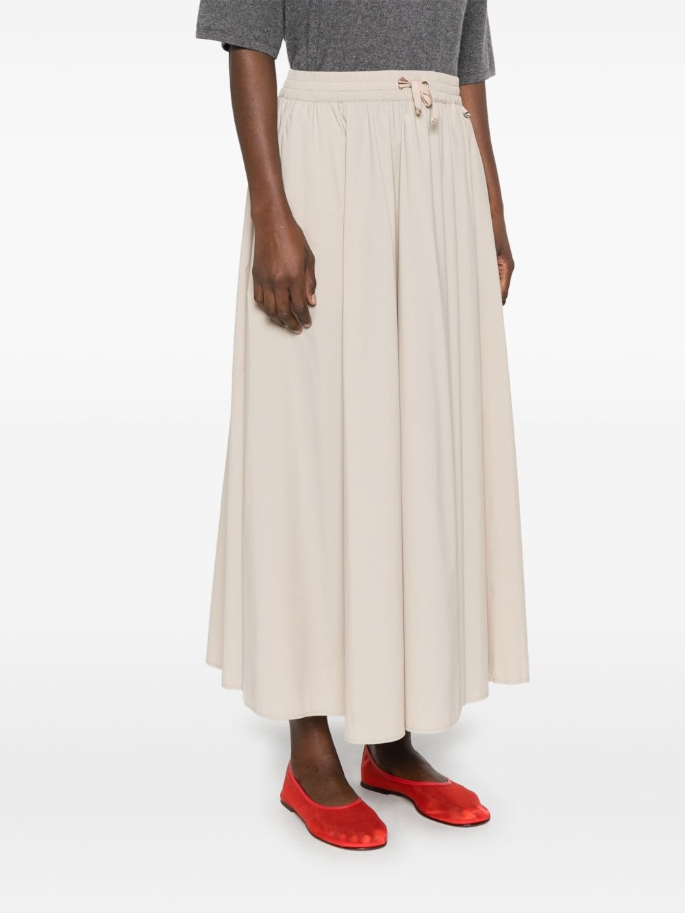 A-line midi skirt - 3