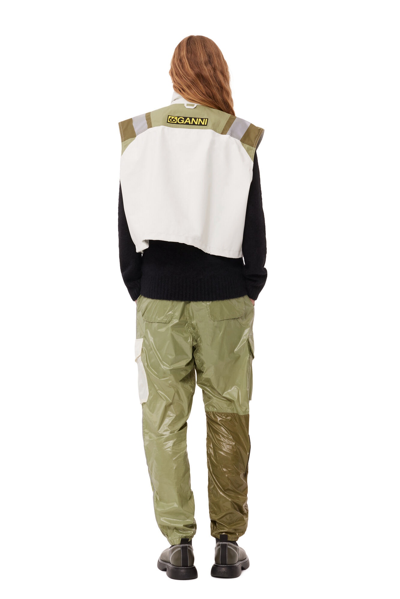 GANNI X 66°NORTH LAUGAVEGUR LIGHT PANTS - 4