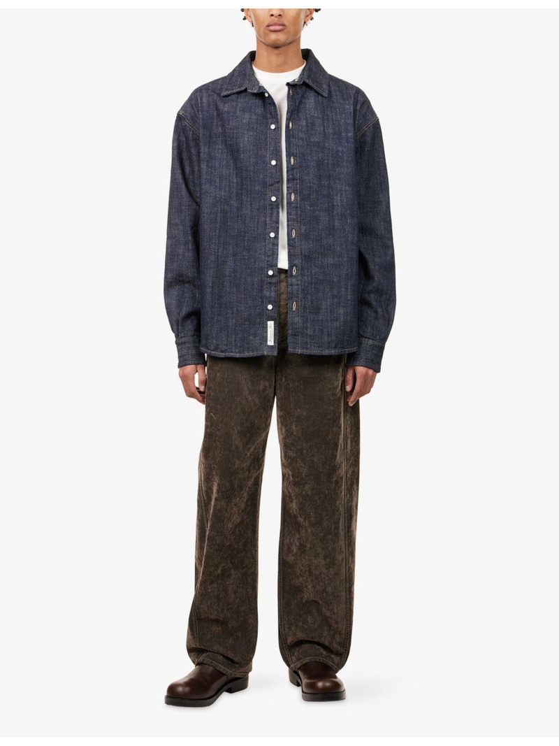 JACQUEMUS The Simon De-Nimes Denim Shirt outlook