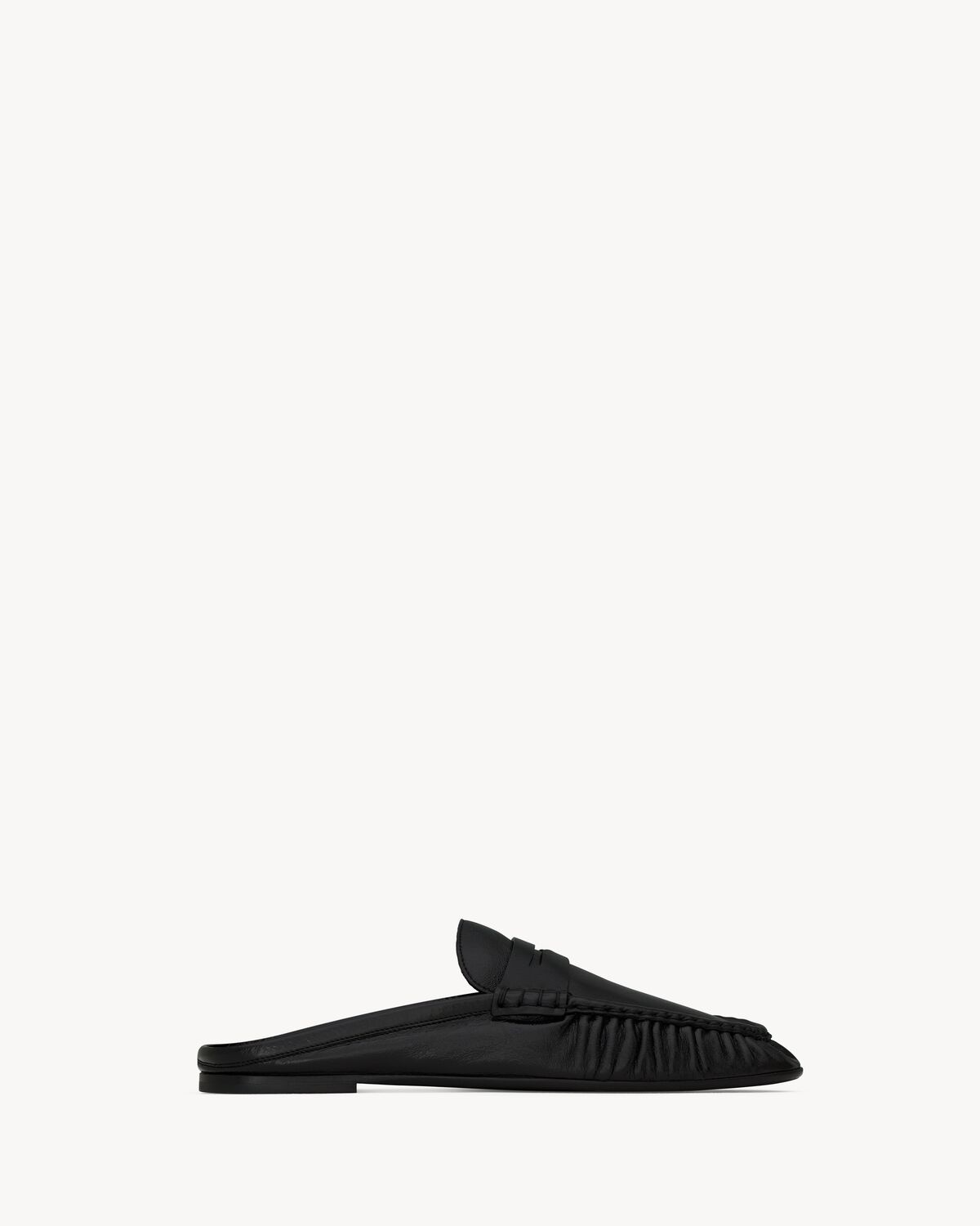 LE LOAFER PENNY MULES IN SMOOTH LEATHER - 1