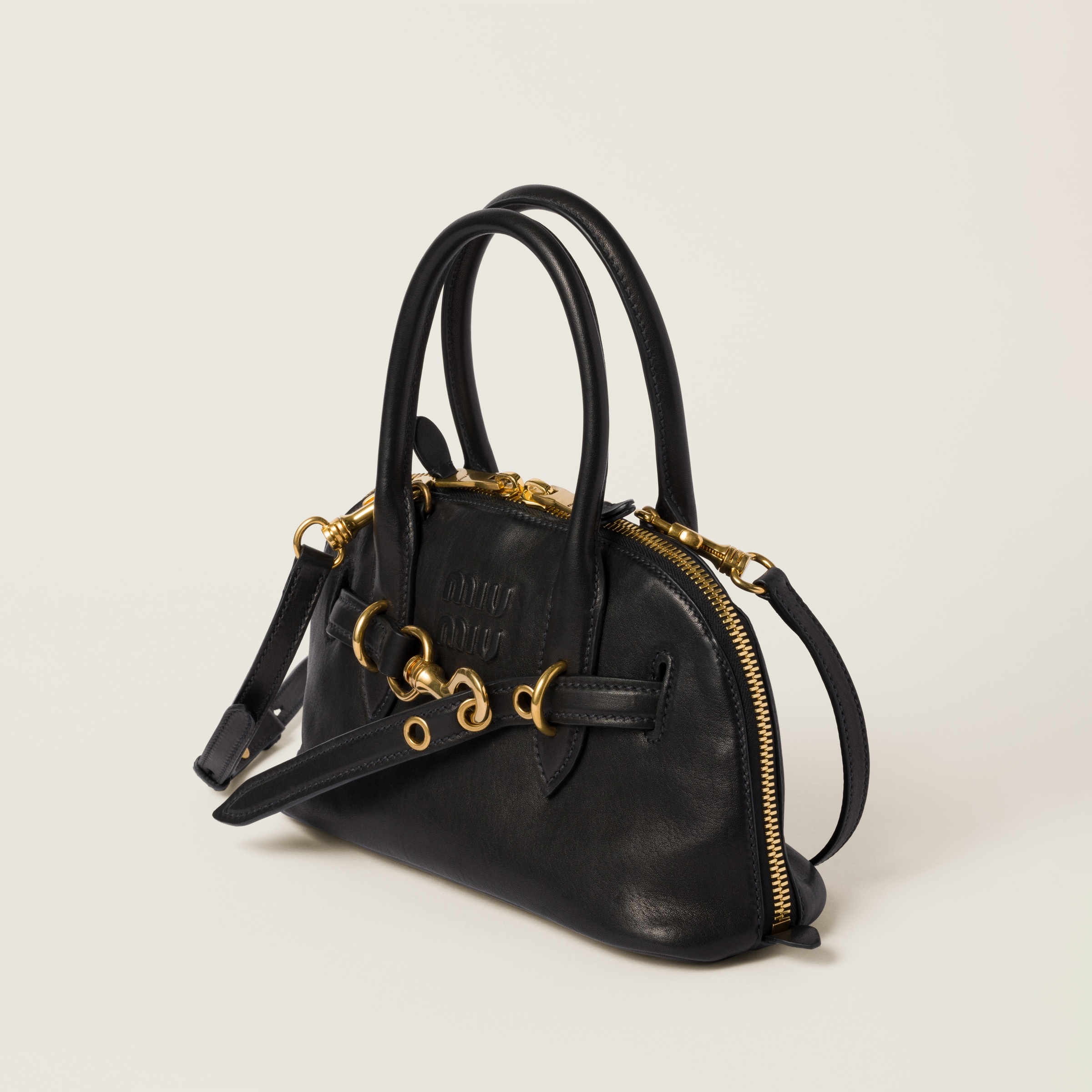 Aventure nappa leather top-handle bag - 2