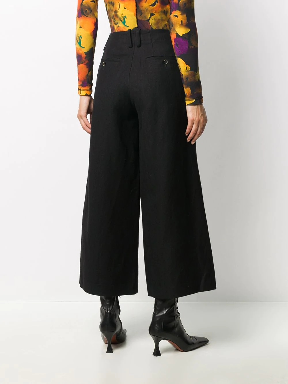 wide-leg trousers - 4