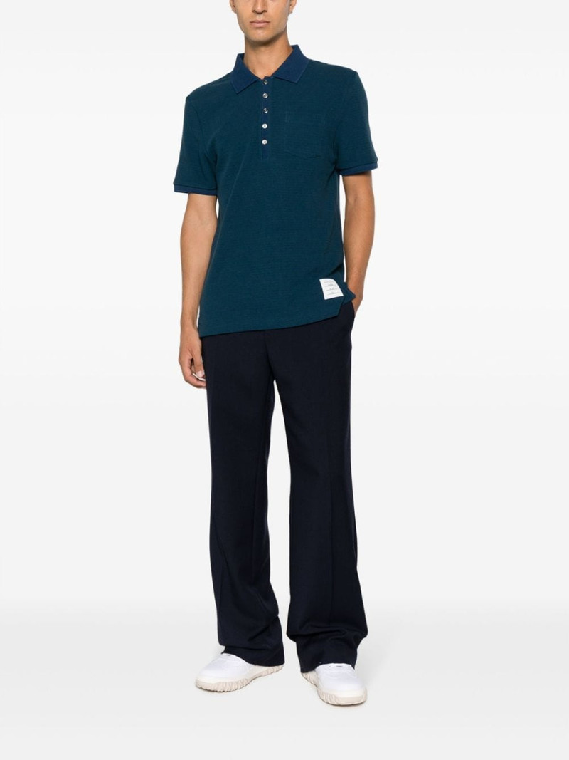 Thom Browne short-sleeve polo shirt outlook