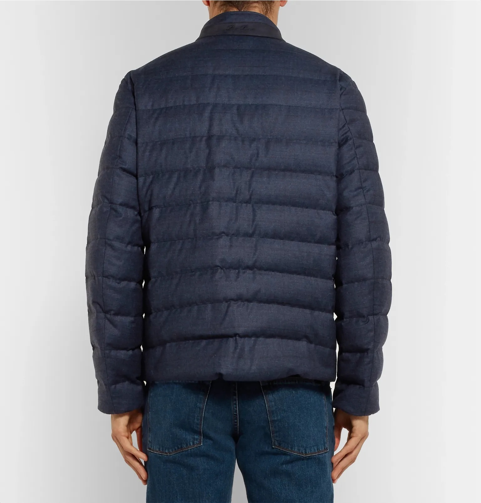 Gateway Quilted Rain System Wool and Silk-Blend Down Jacket - 5