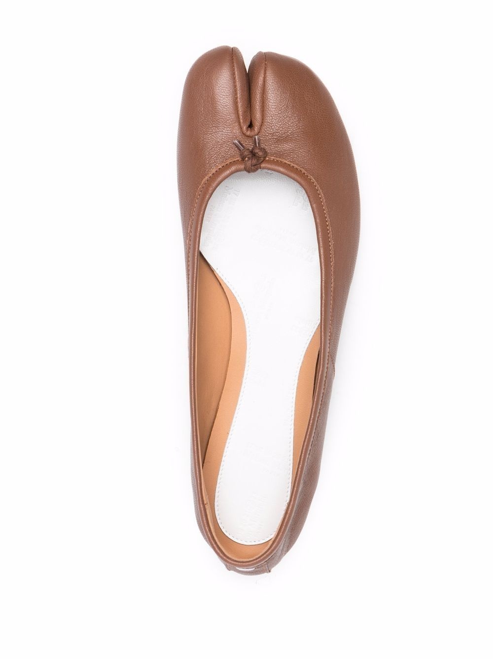 split-toe ballerina flats - 4