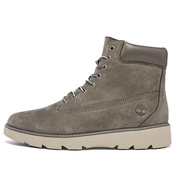 (WMNS) Timberland 6 Inch Keeley Field Wide-Fit Boots 'Olive Nubuck' A1YEW - 1
