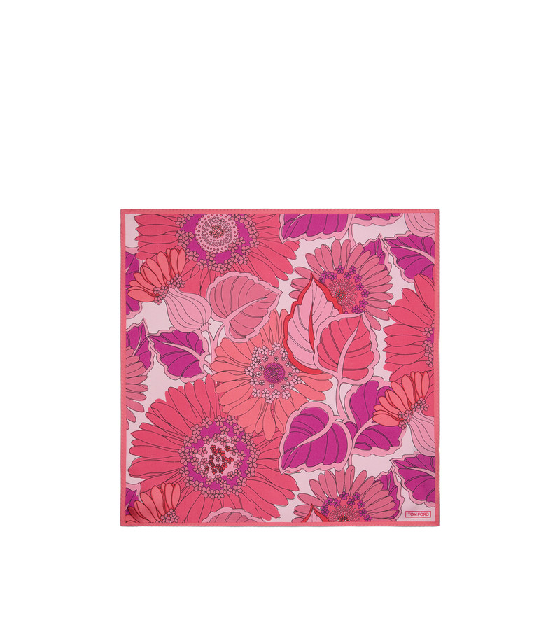 TOM FORD 70'S DAISY POCKET SQUARE outlook