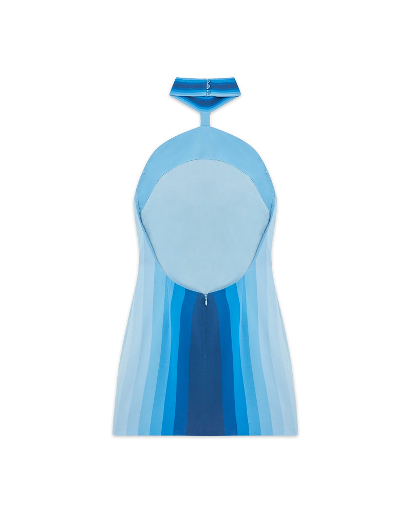 CASABLANCA Arch Gradient Cady Dress outlook