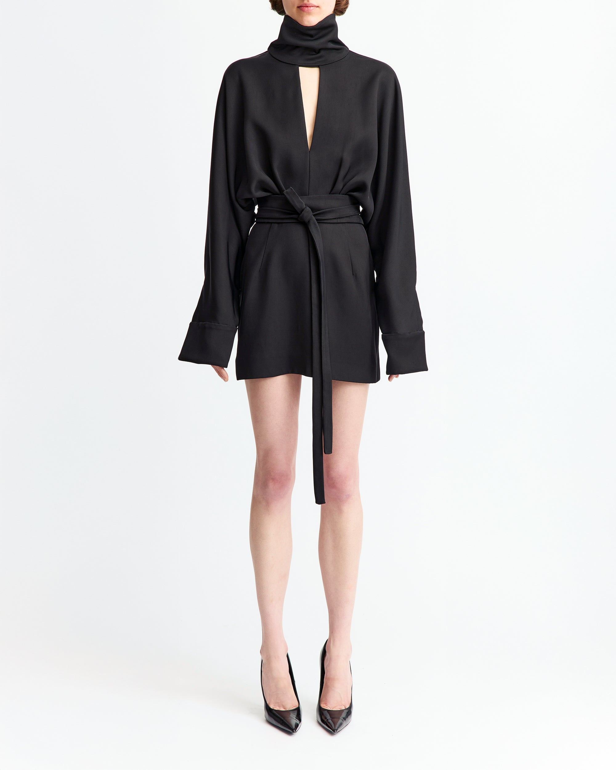 ETTORA MINI DRESS IN TWILL - 2