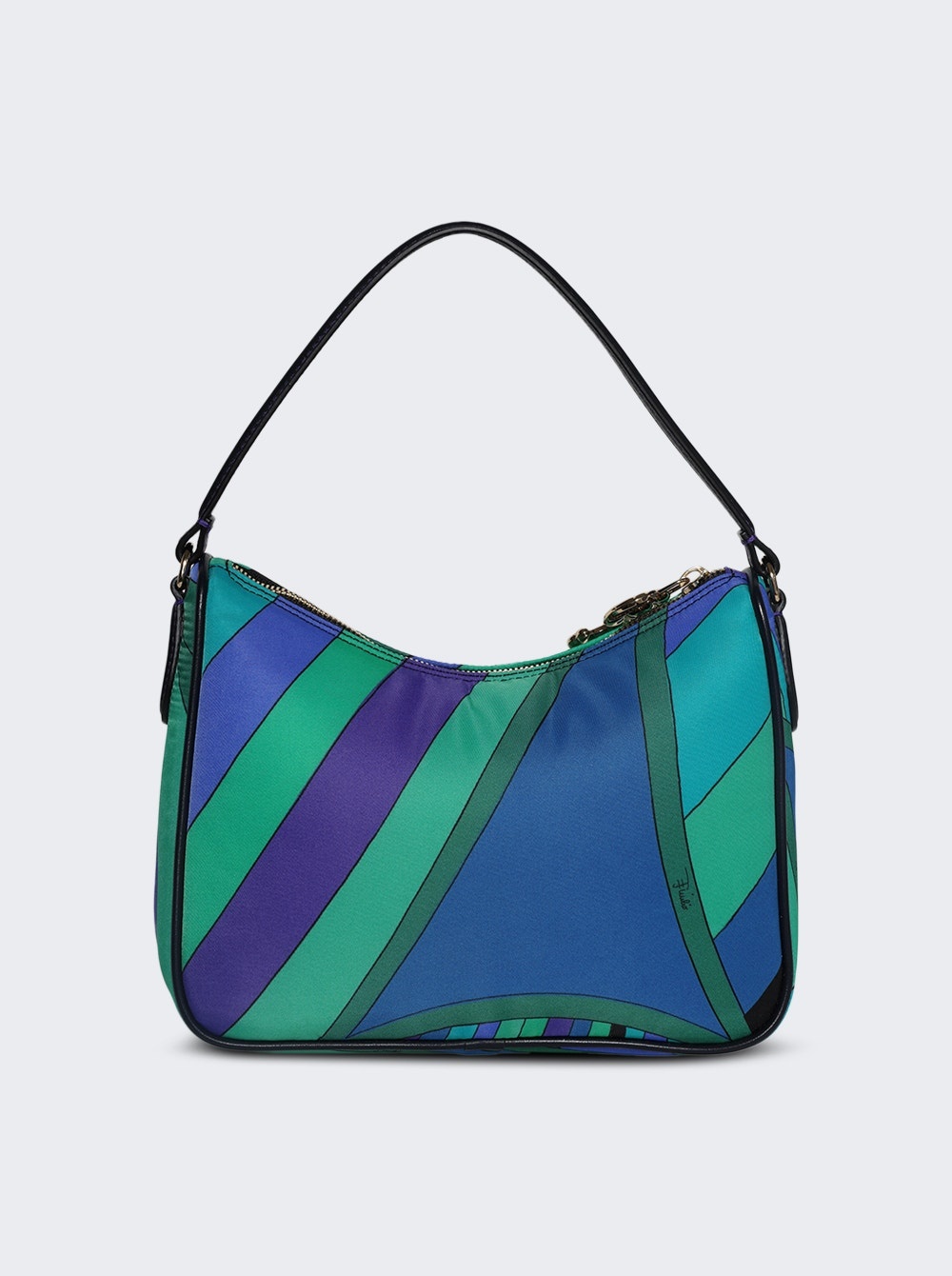 Yummy Shoulder Bag Blue And Emerald - 5