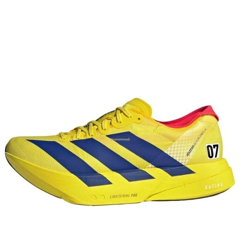 adidas Adizero Adios Pro 4 'Yellow Navy' JR6373 - 1
