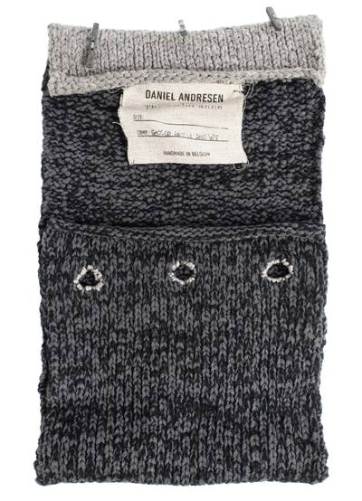 The Viridi-anne MIXED GREY & BLACK SNOOD outlook