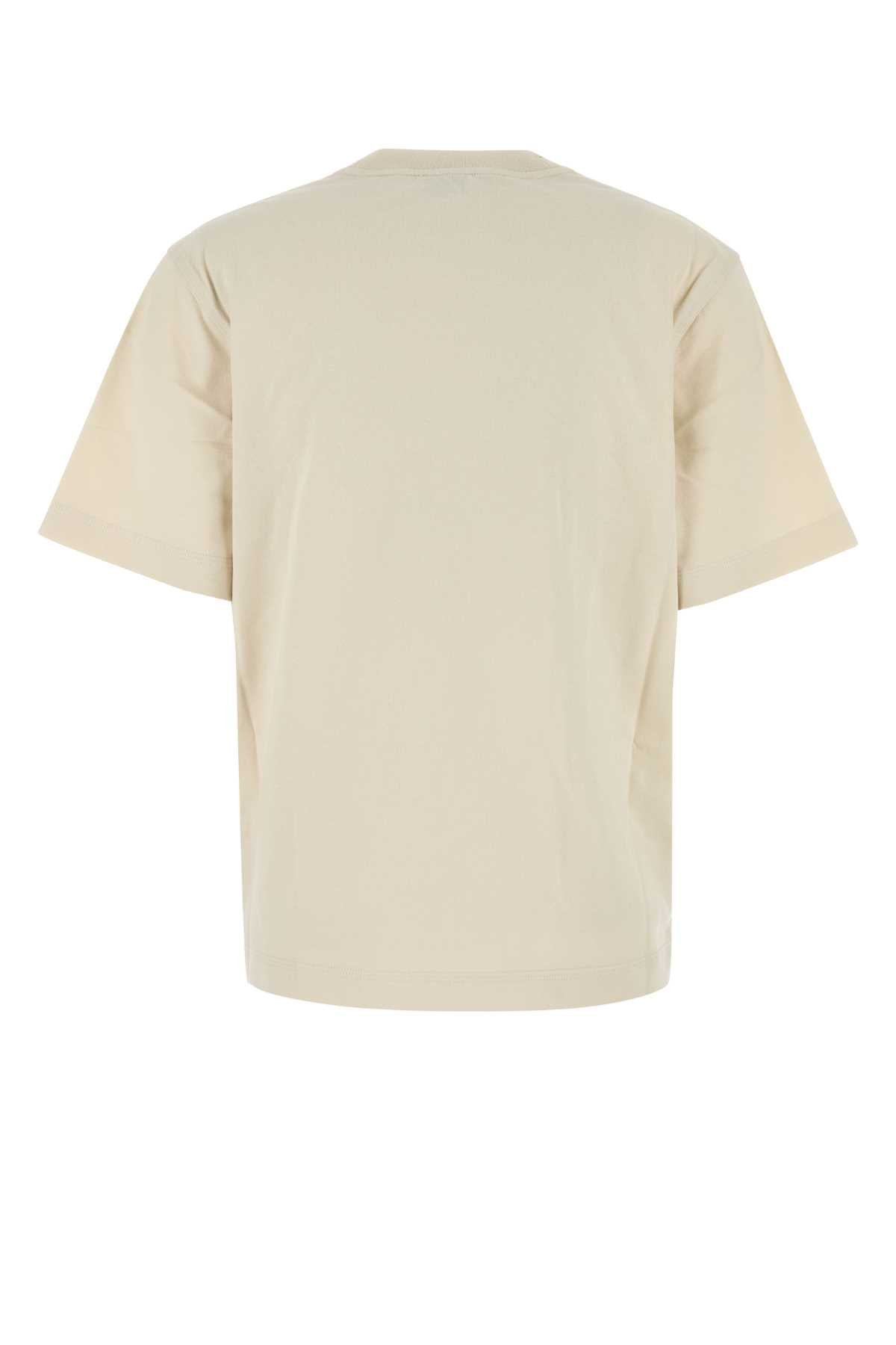Burberry Women Sand Cotton T-Shirt - 2