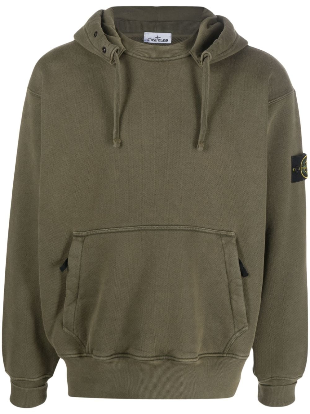 Stone Island – Lambswool Half-Zip Knit Olive