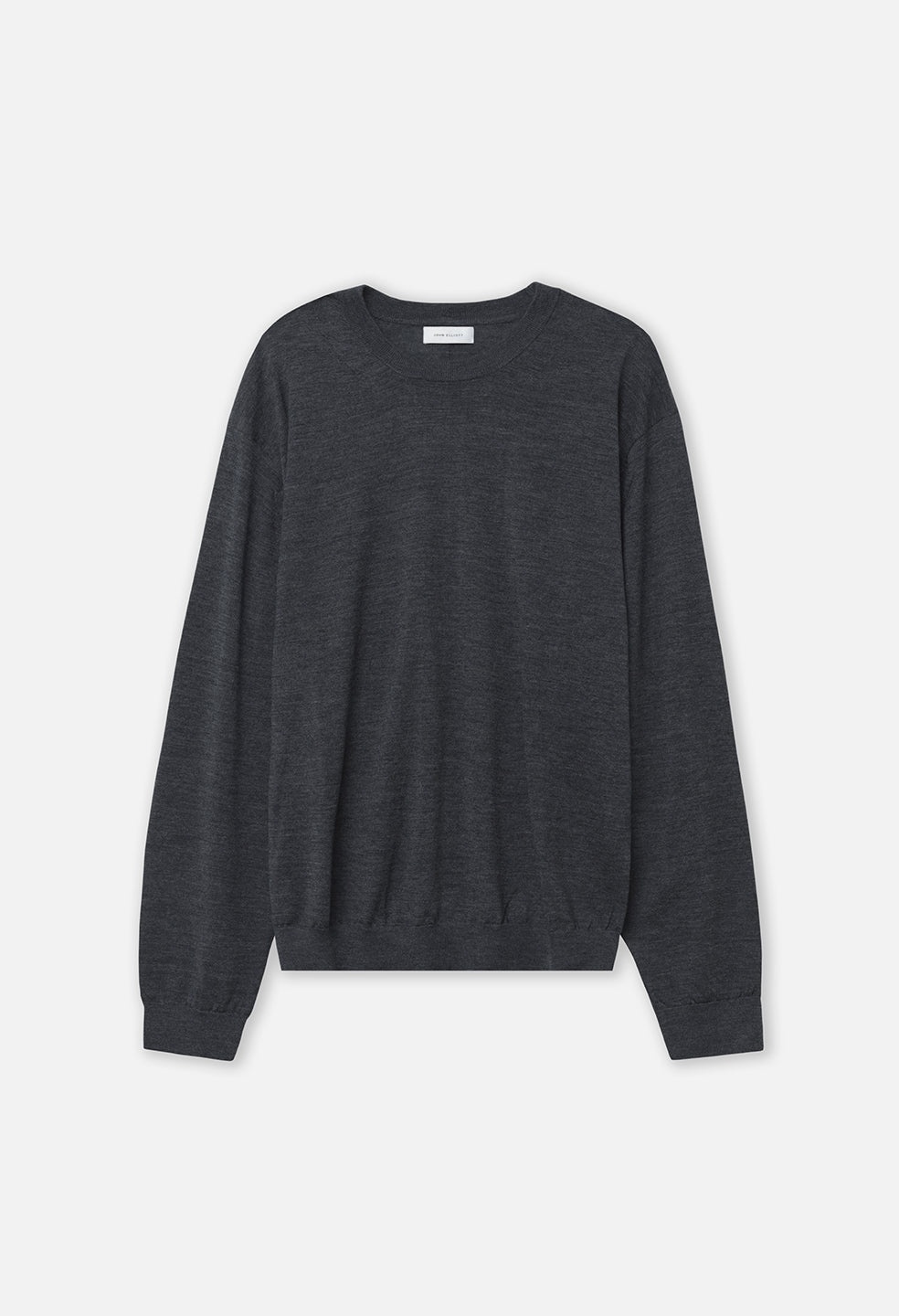 CASHMERE WOOL BLEND CREW - 1