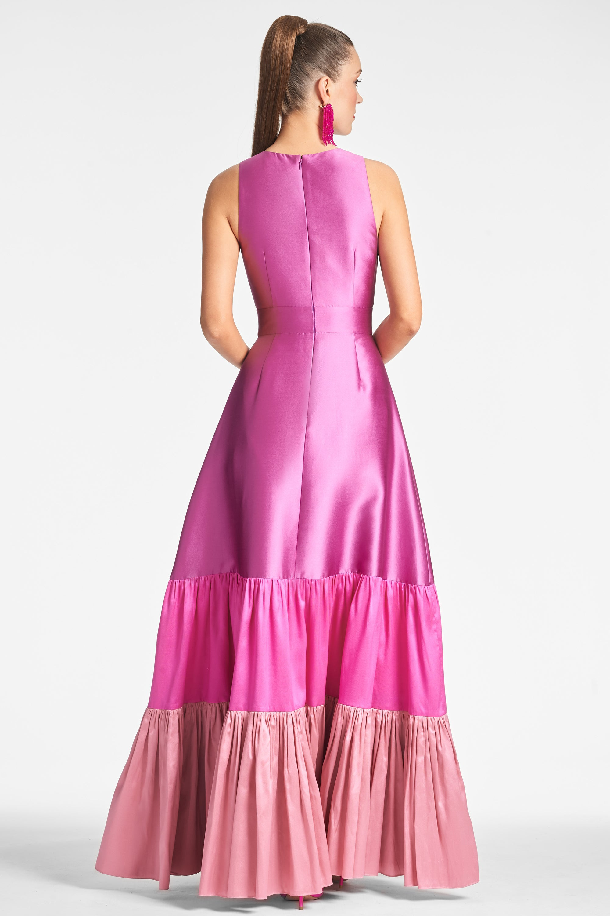 Rori Gown - Fuchsia/Multi - 4