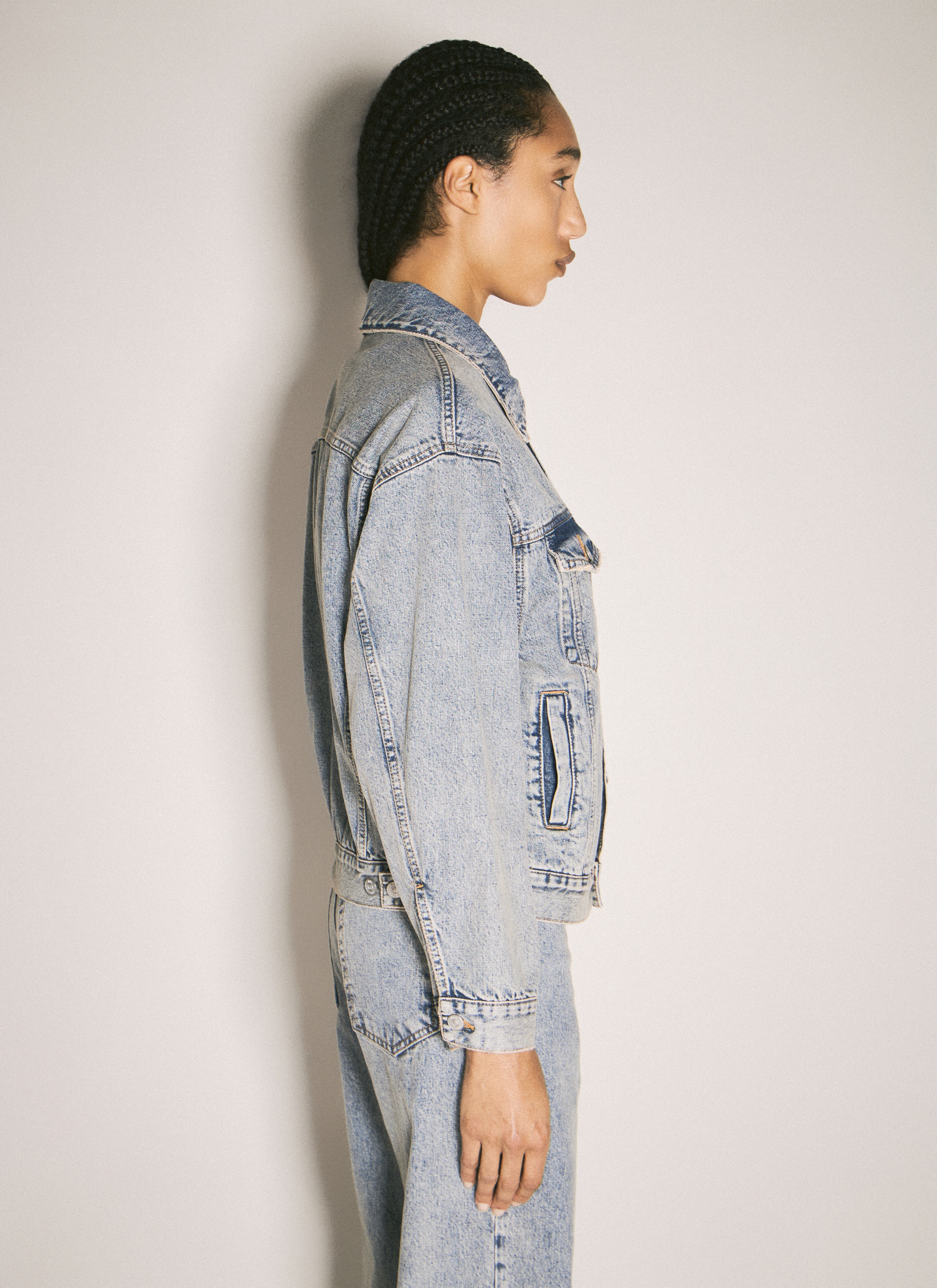 Inside-Out Denim Jacket - 4