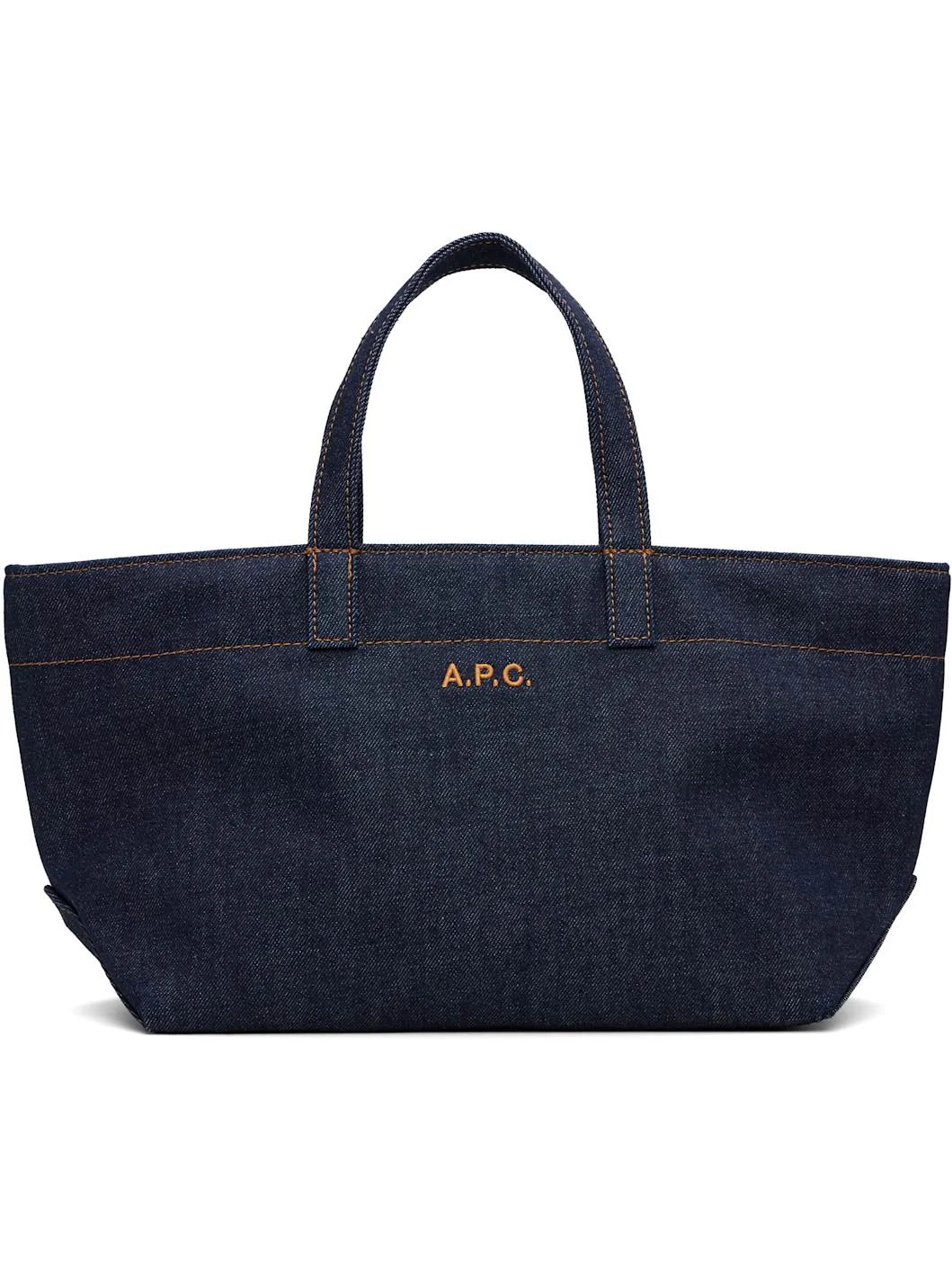 Navy Drummer Toile Small Tote - 1