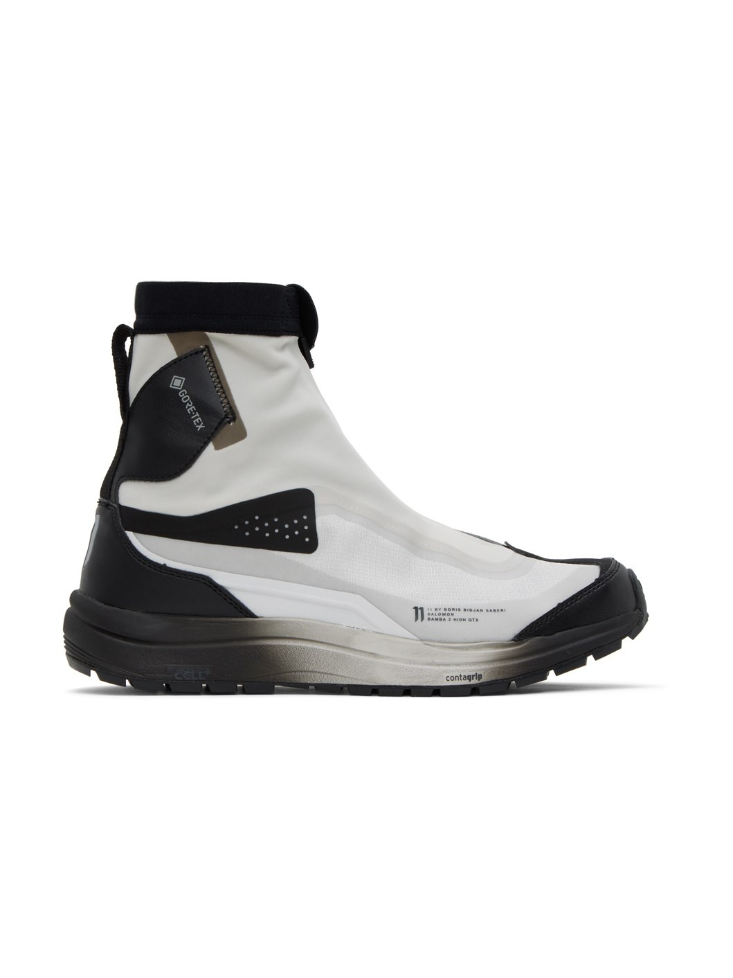 White & Black Salomon Edition Bamba 2 High GTX Sneakers - 1