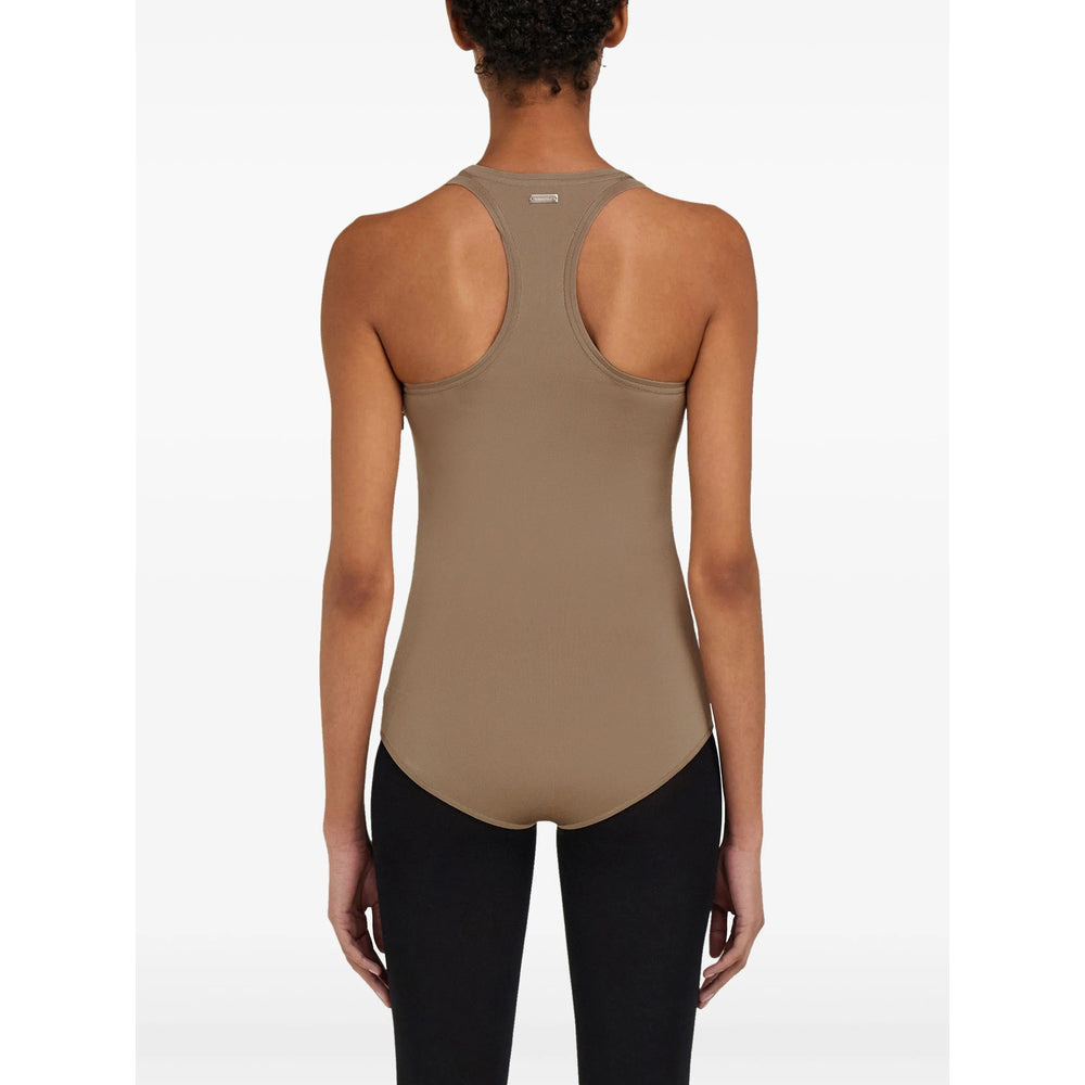 Ferragamo Neutrals Tops - Vests & Tank Tops Women - 4