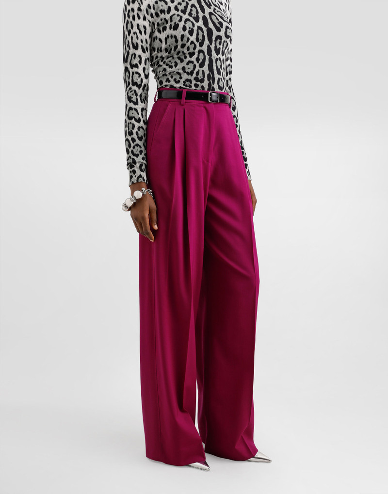 Woolen palazzo pants 4