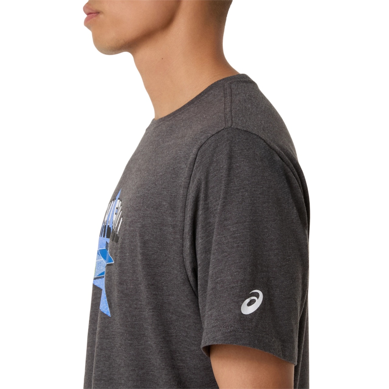 ASICS STRIPE SHORT SLEEVE TEE - 5