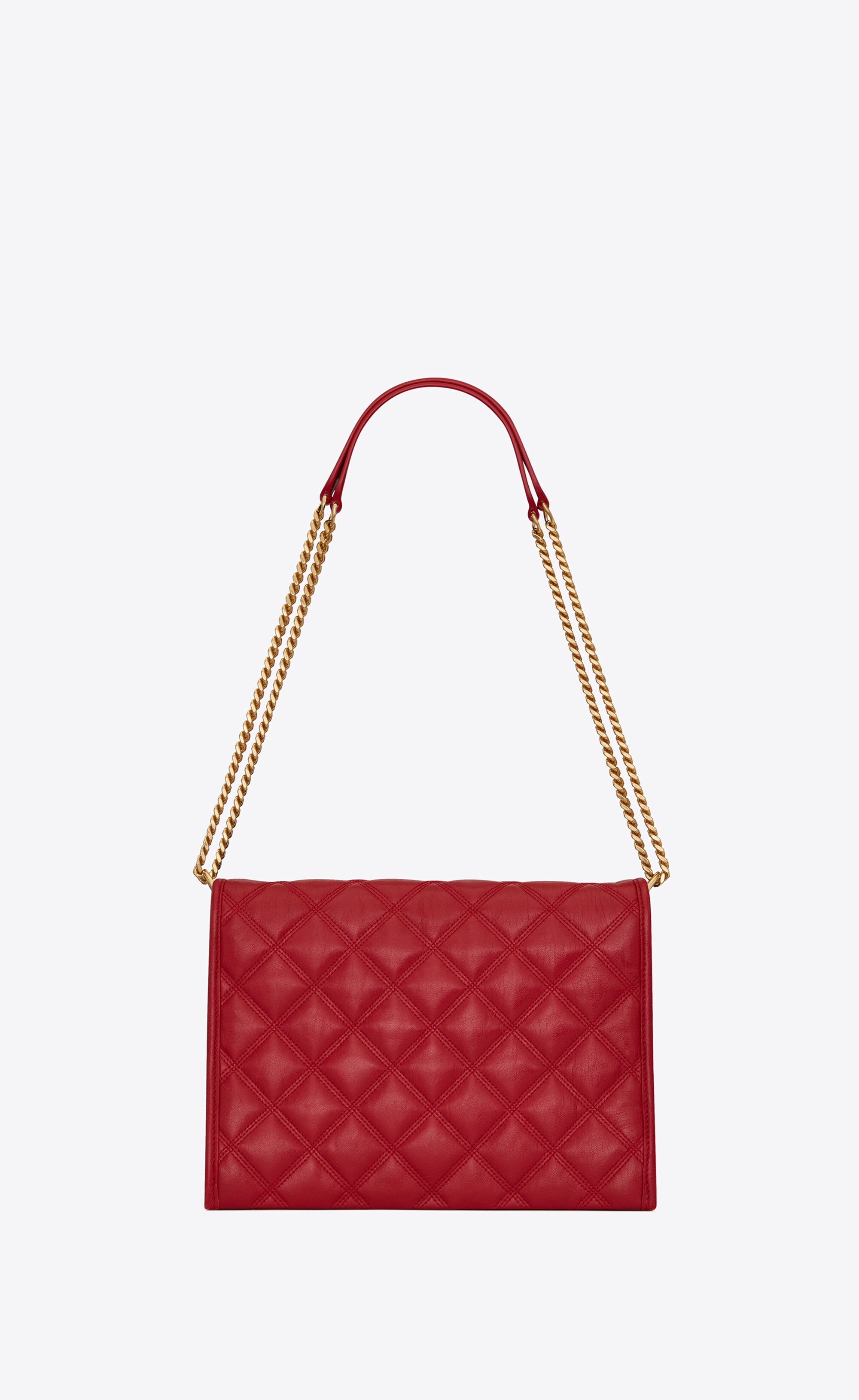 becky small chain bag in quilted lambskin - 3