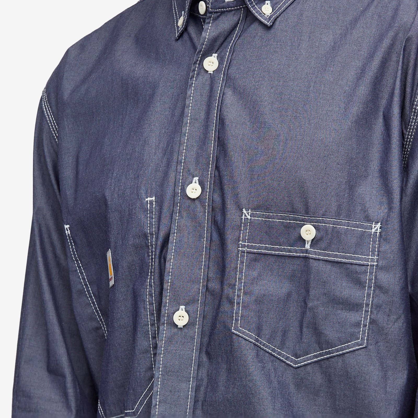 Junya Watanabe MAN x Carhartt WIP Chambray Oxford Shirt - 5