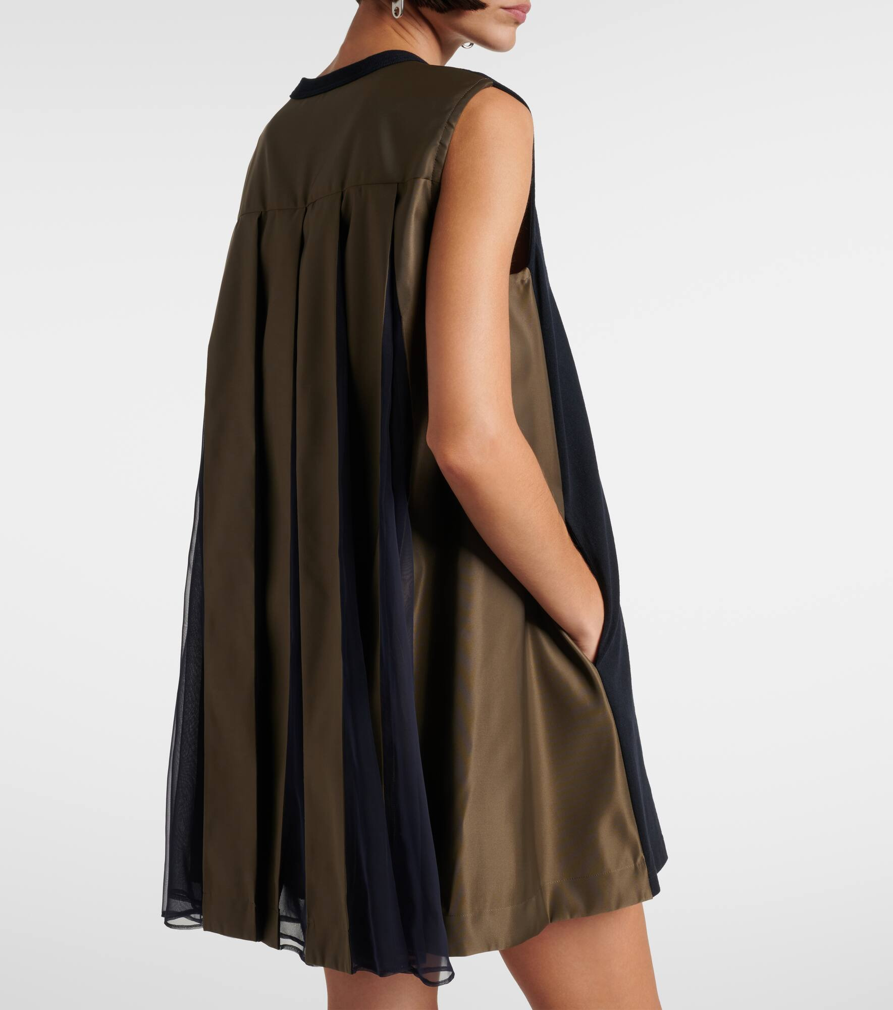 Paneled minidress - 5