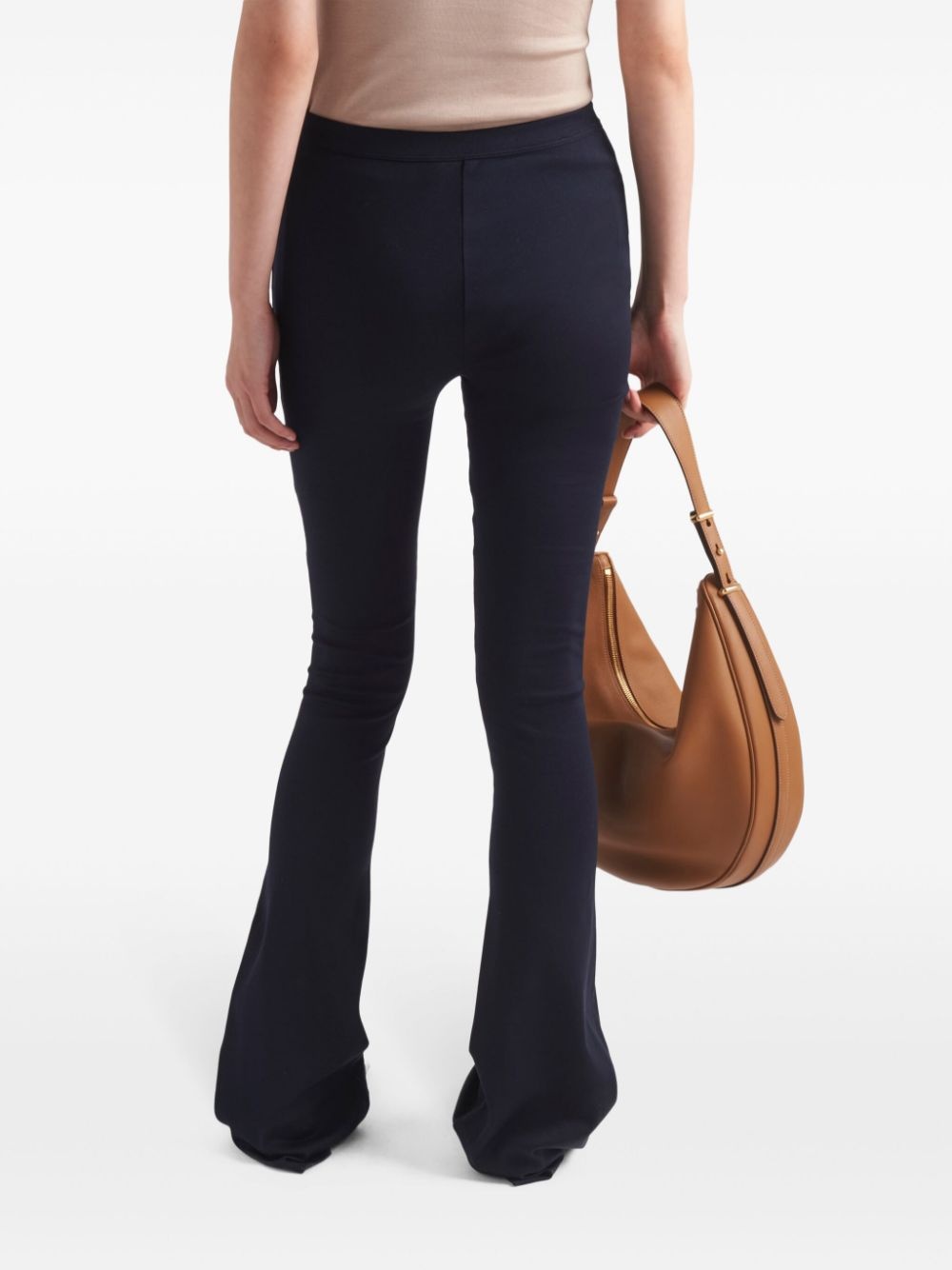 ribbed cotton trousers - 3