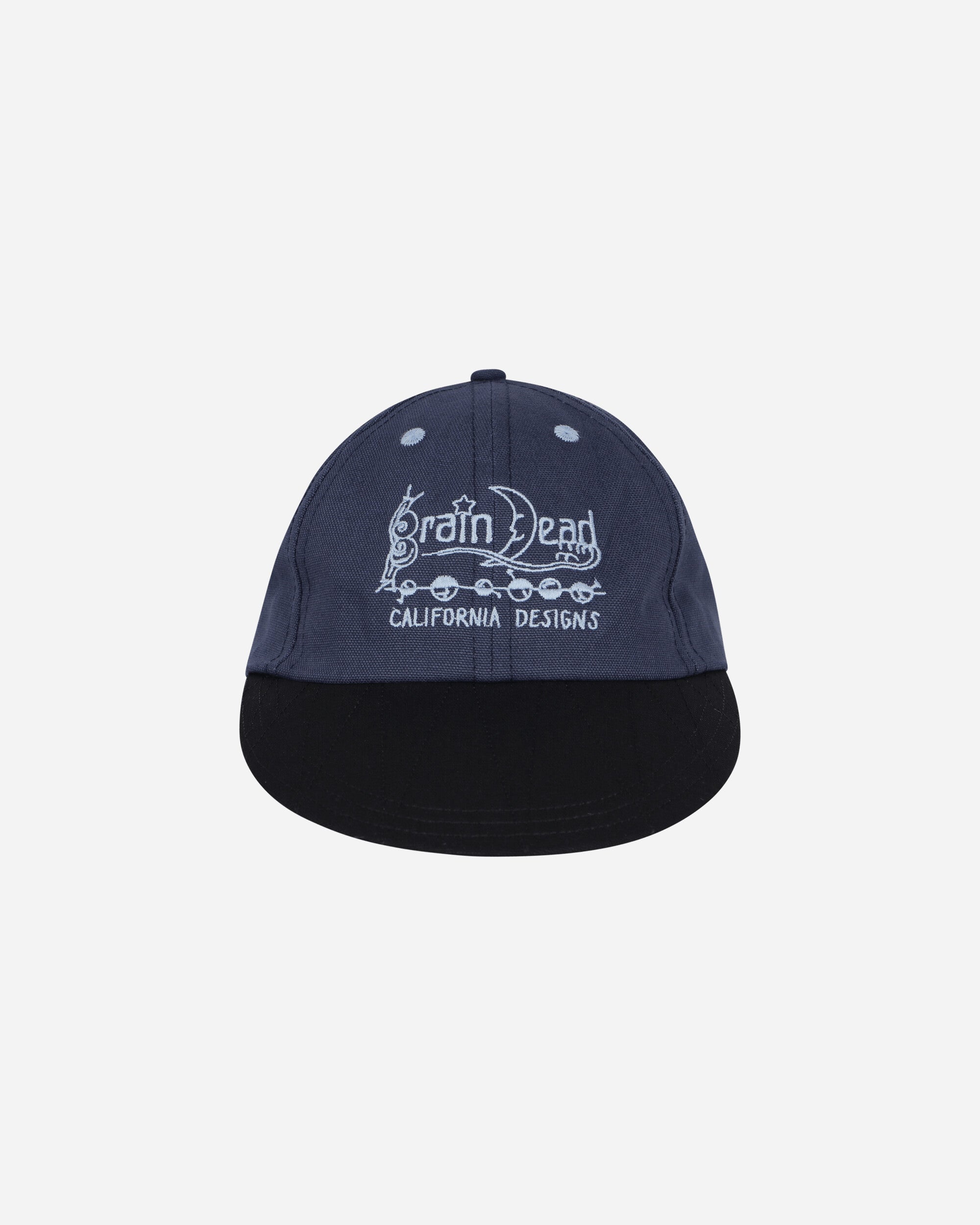 California Designs Long Brim Hat Navy - 2