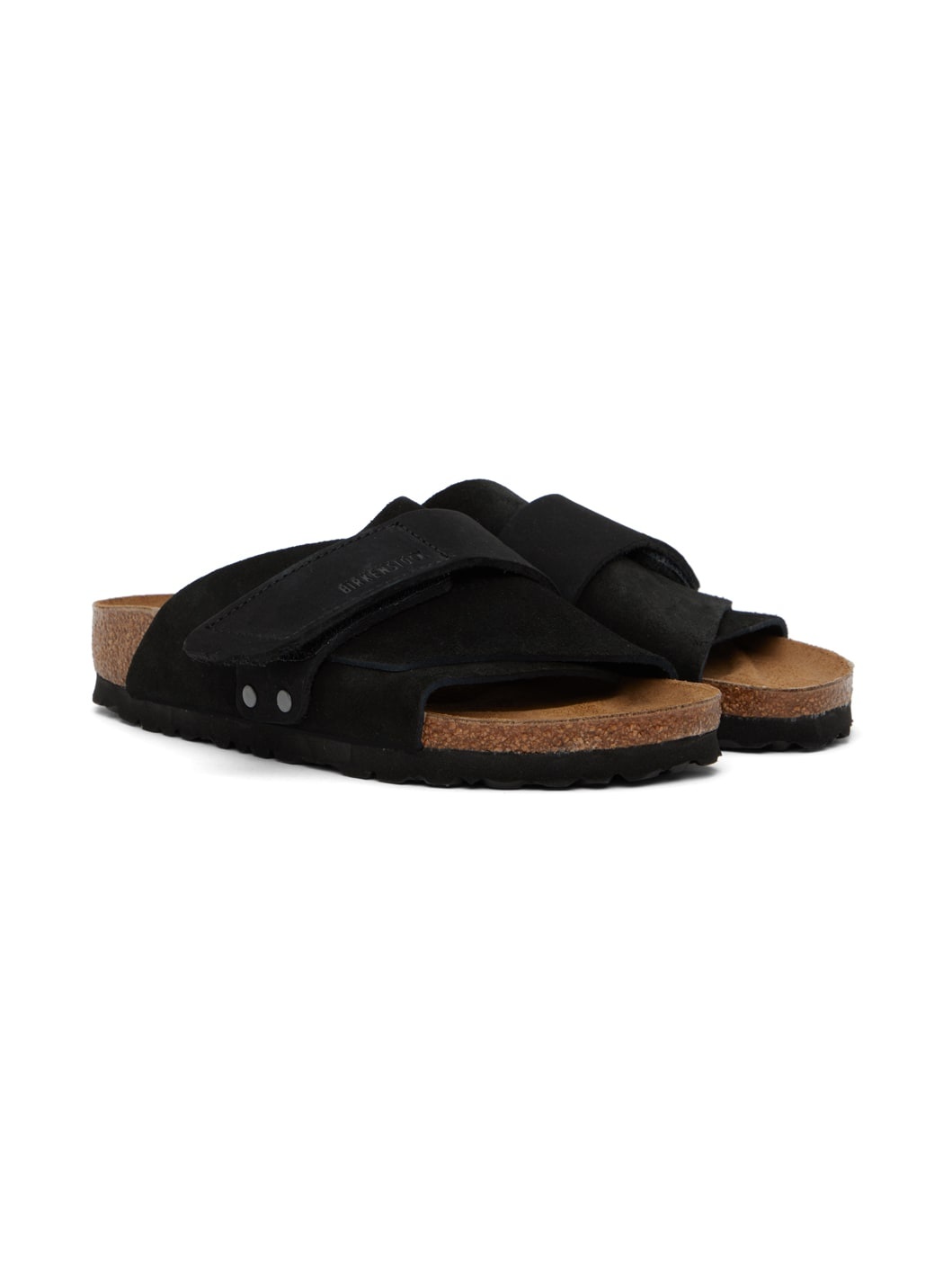 Black Narrow Kyoto Sandals - 4