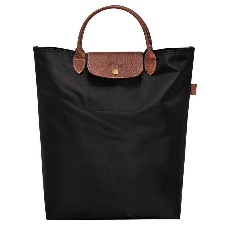 Le Pliage M Tote bag Black - Canvas 1