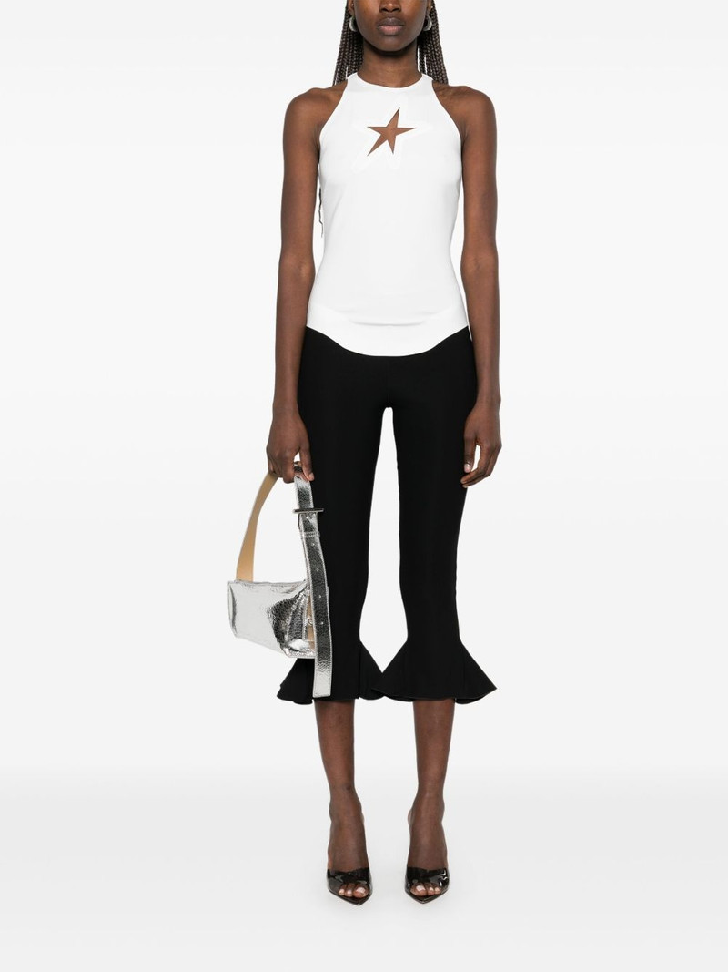 MUGLER star-motif tank top outlook