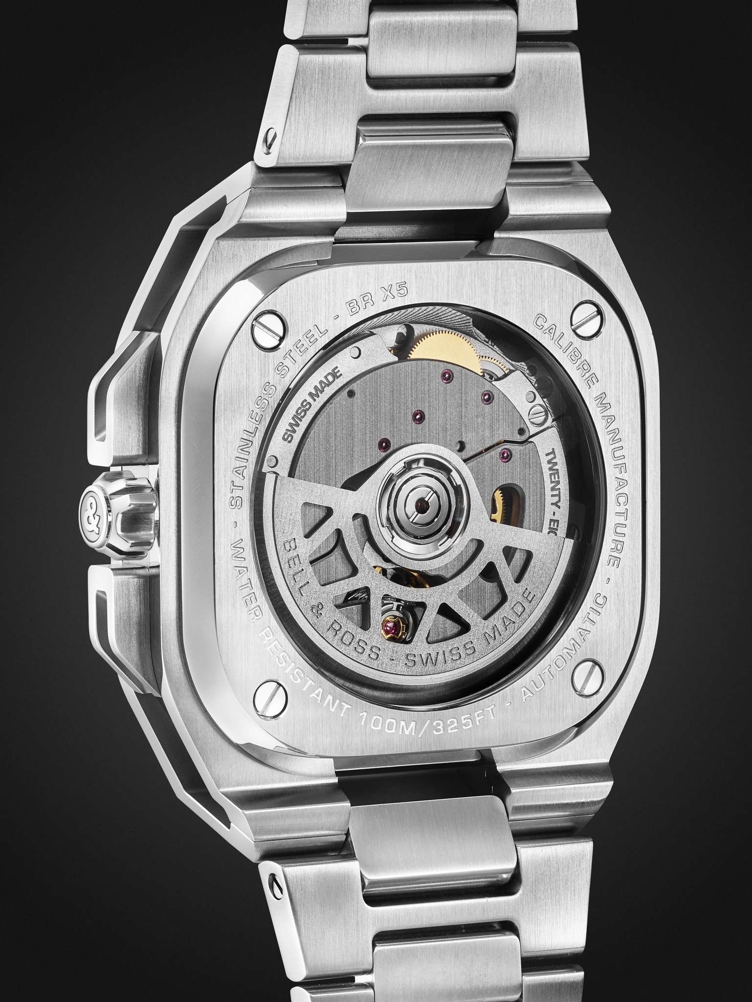 BR-X5 Automatic Chronometer 41mm Steel Watch, Ref. No. BRX5R-IB-ST/SST - 5