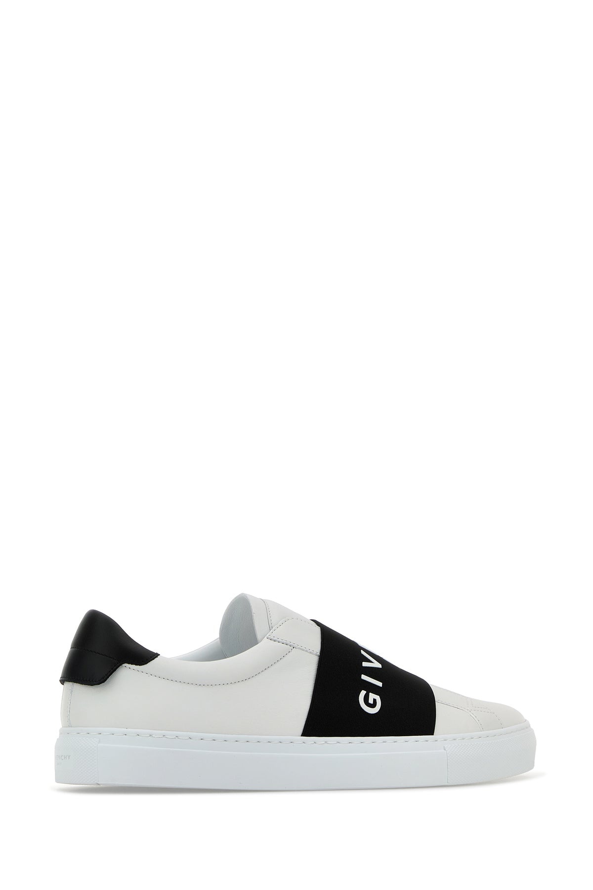 White leather slip ons - 3