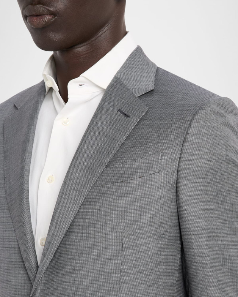 Wool Single-Breasted Blazer 6