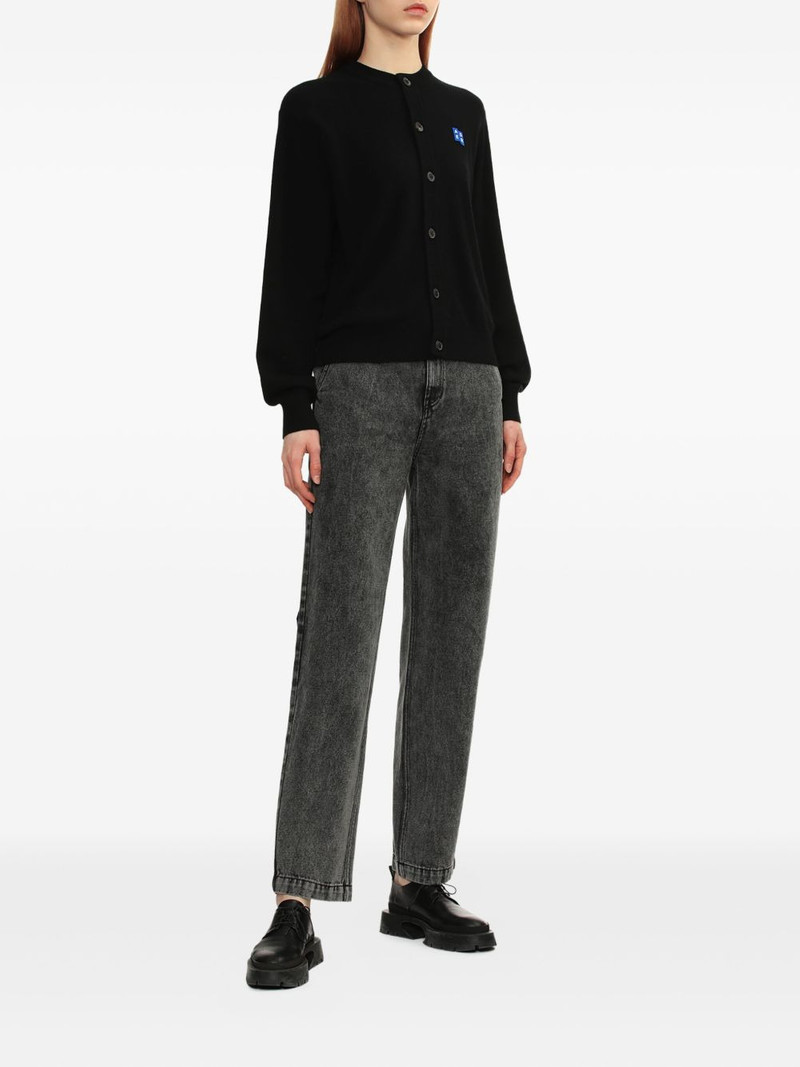 ADER error Sig; BL Tag button-fastening logo-patch cardigan outlook