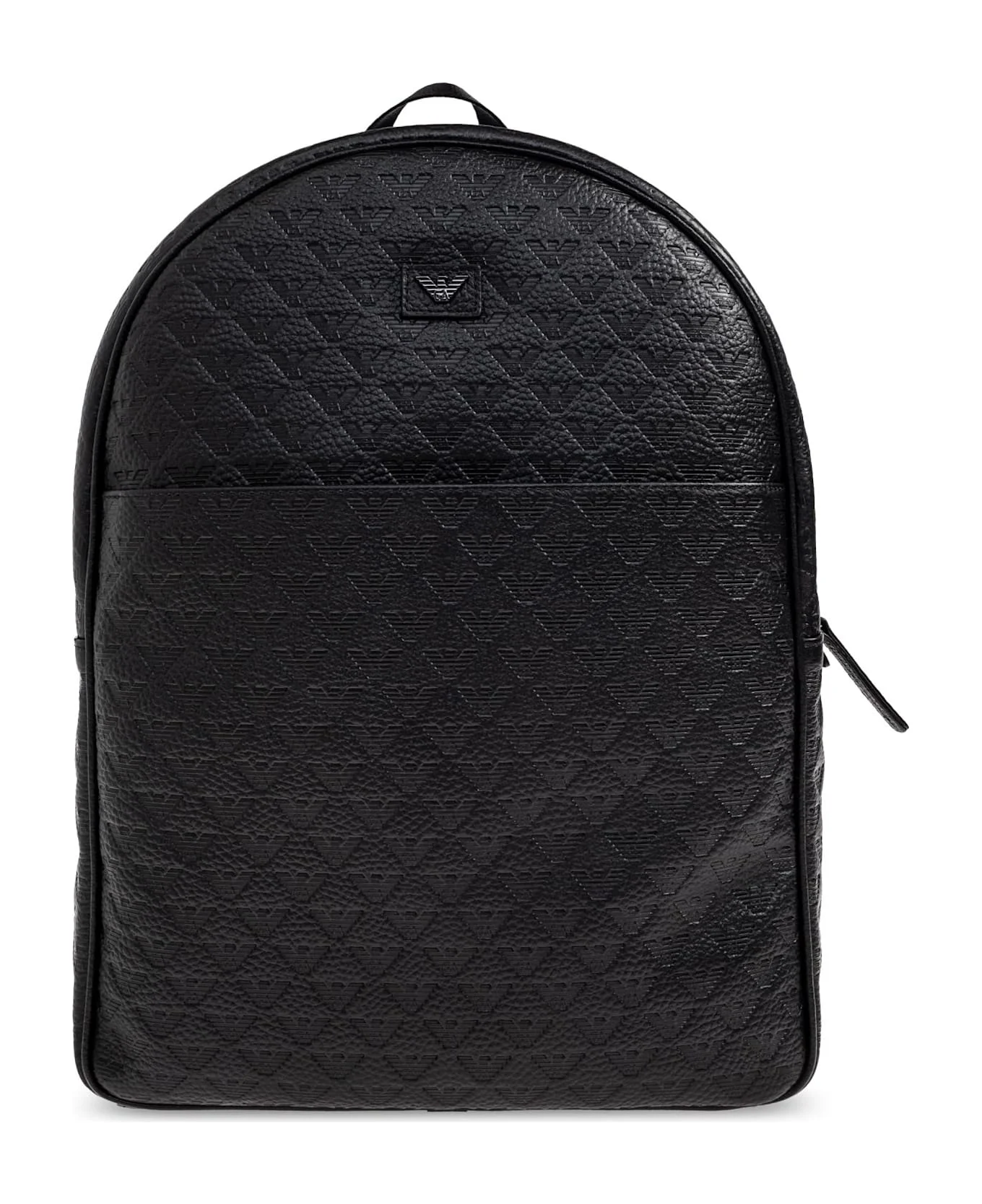 Emporio Armani Monogram Backpack - 1