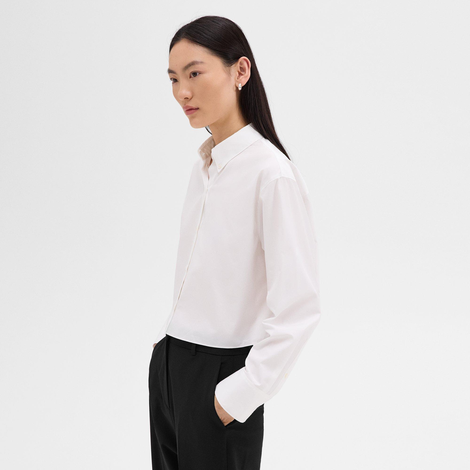 Cropped Shirt in Good Cotton - 3
