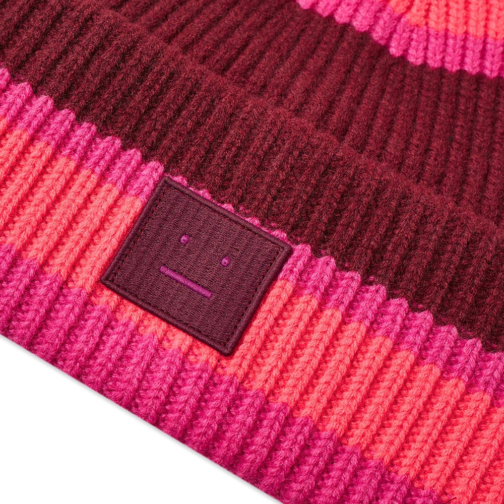 Acne Studios Pansy Stripe Face Beanie - 2