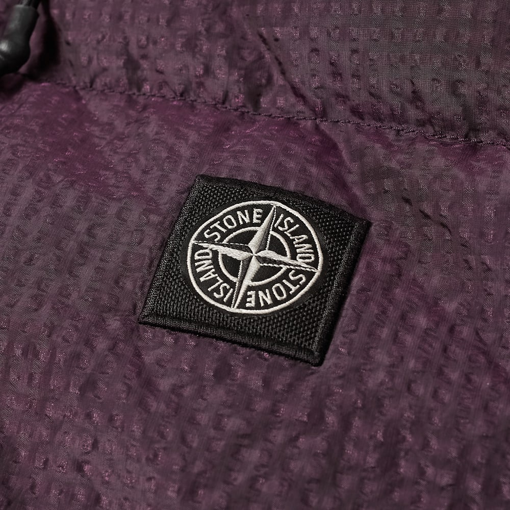 Stone Island Seersucker Nylon Down Smock Jacket - 4