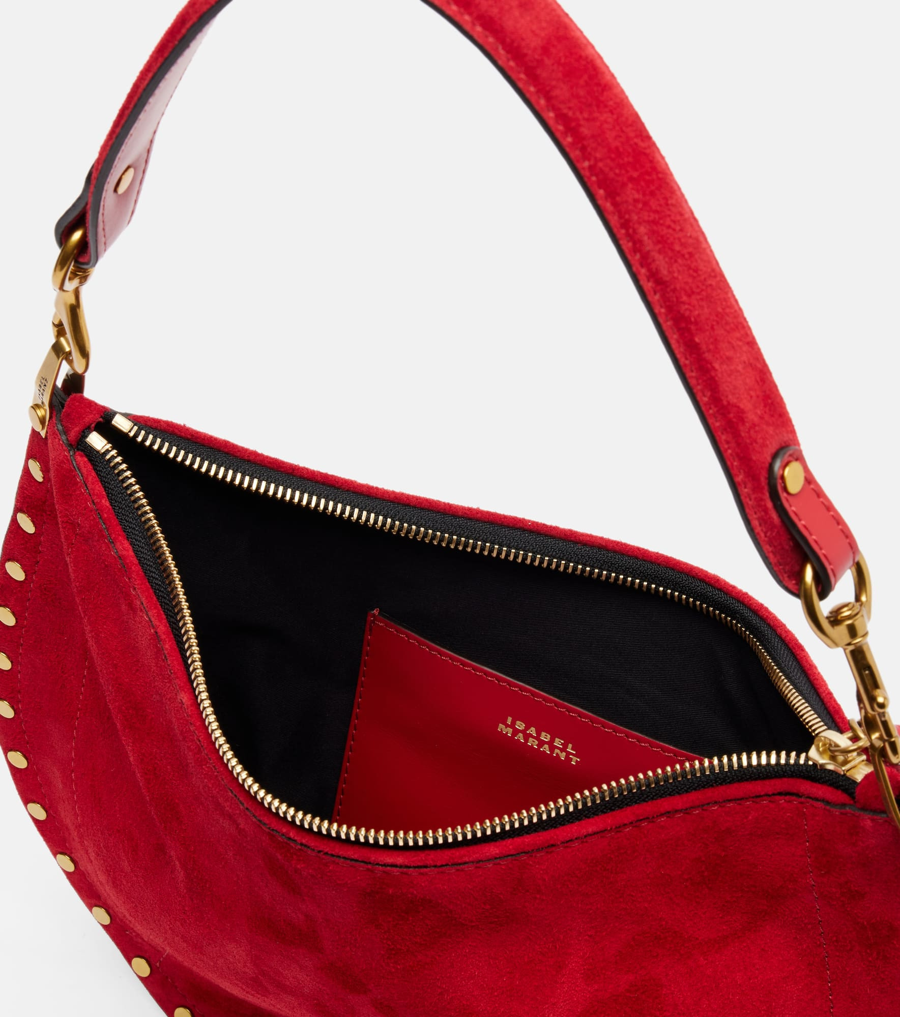 Oskan Small suede shoulder bag - 3