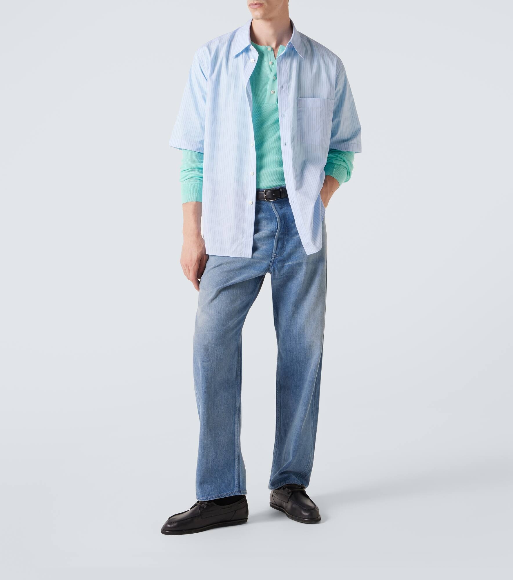 Striped cotton shirt - 2