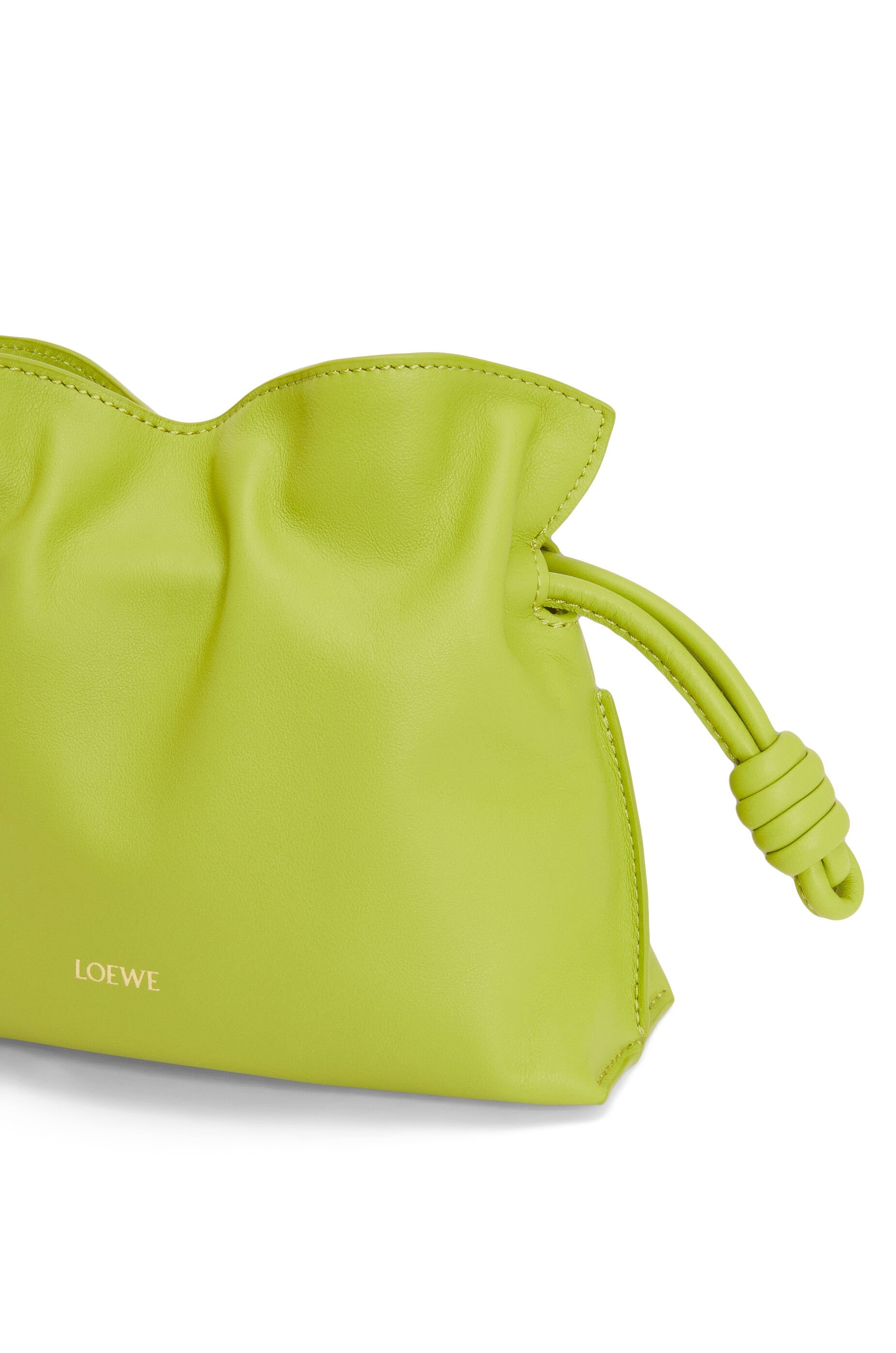 Mini Flamenco clutch in nappa calfskin - 6