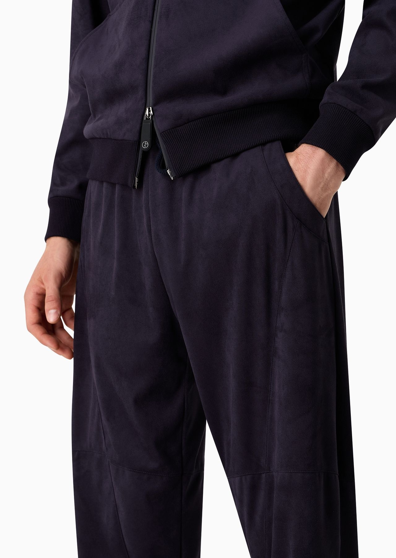 Faux-suede trousers - 5