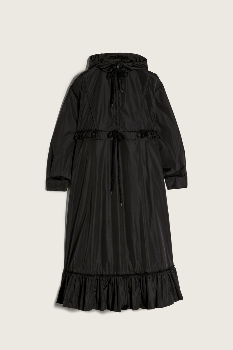 Exaggerated Ruffle Frill Cagoule 1
