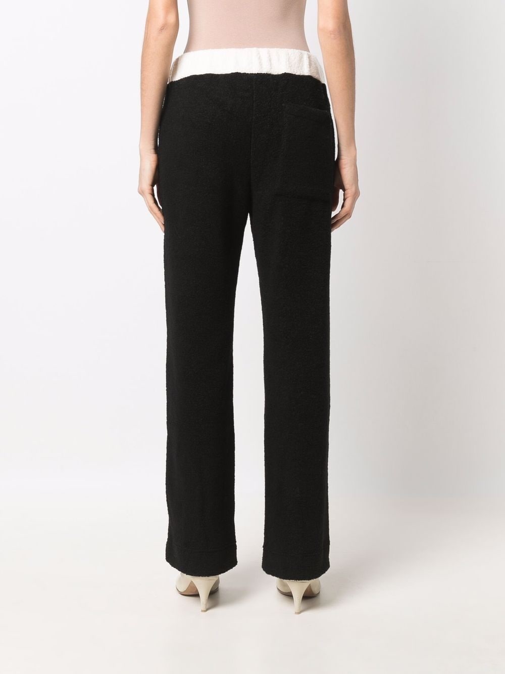 contrast waistband track pants - 4